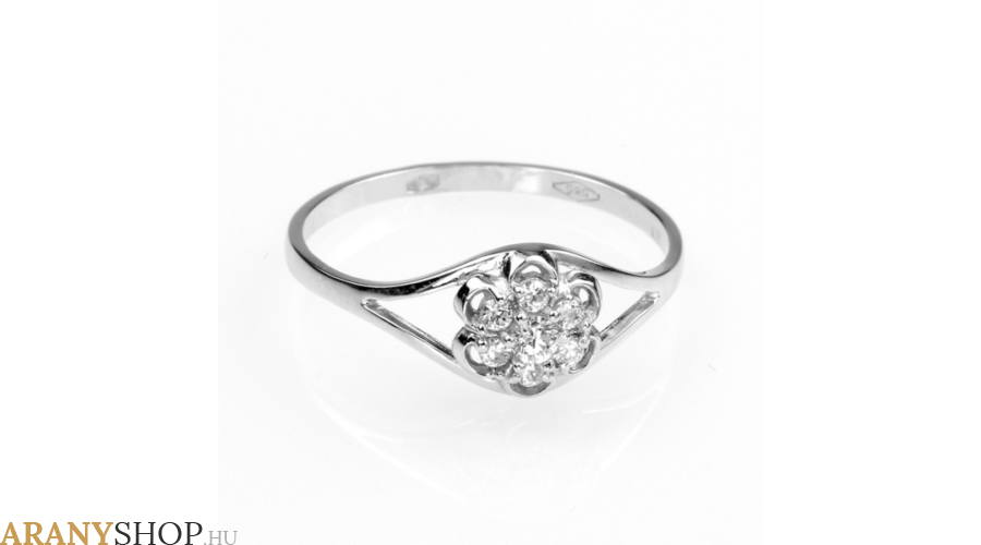 fehérarany karikagyűrű