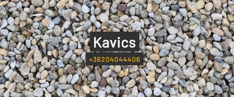 zuzott kavics